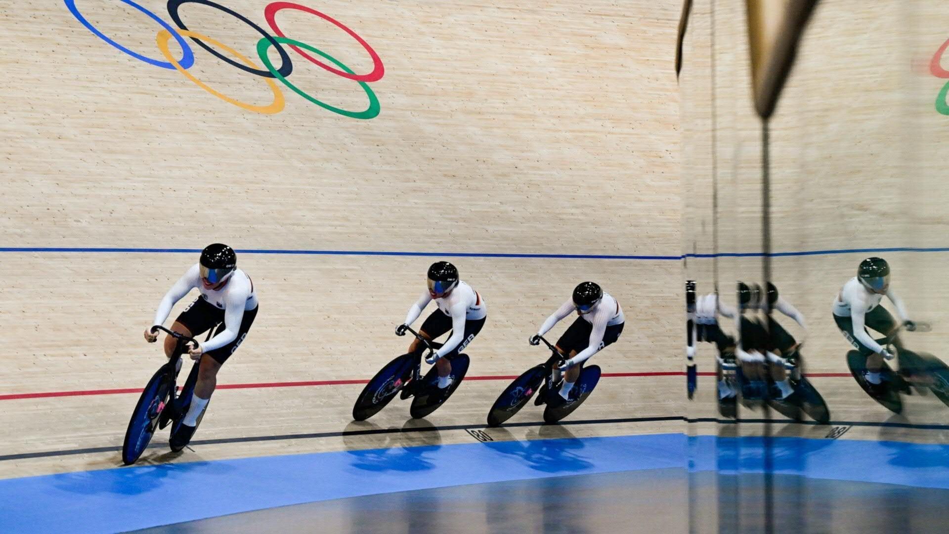 Dramatische Rekordflut: Bahnrad-Trio holt Bronze