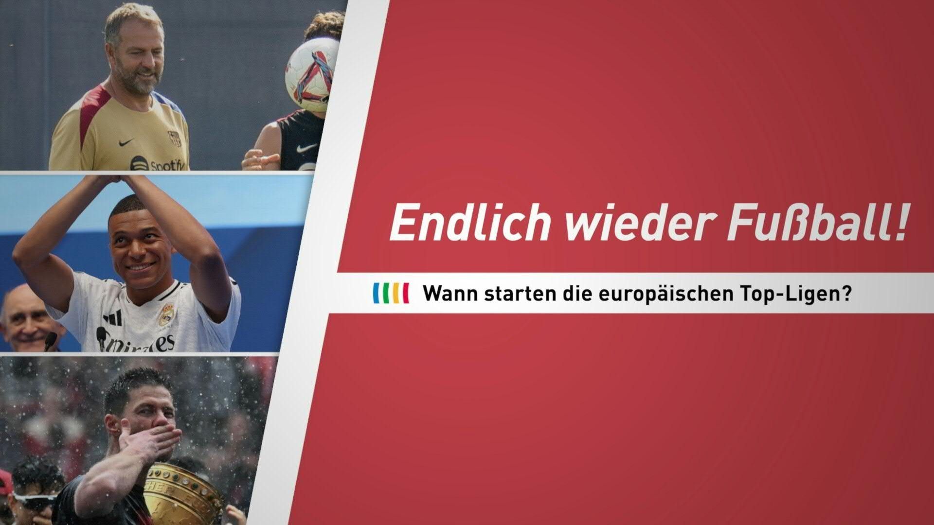 Endlich wieder Fußball! Wann starten die europäischen Top-Ligen?