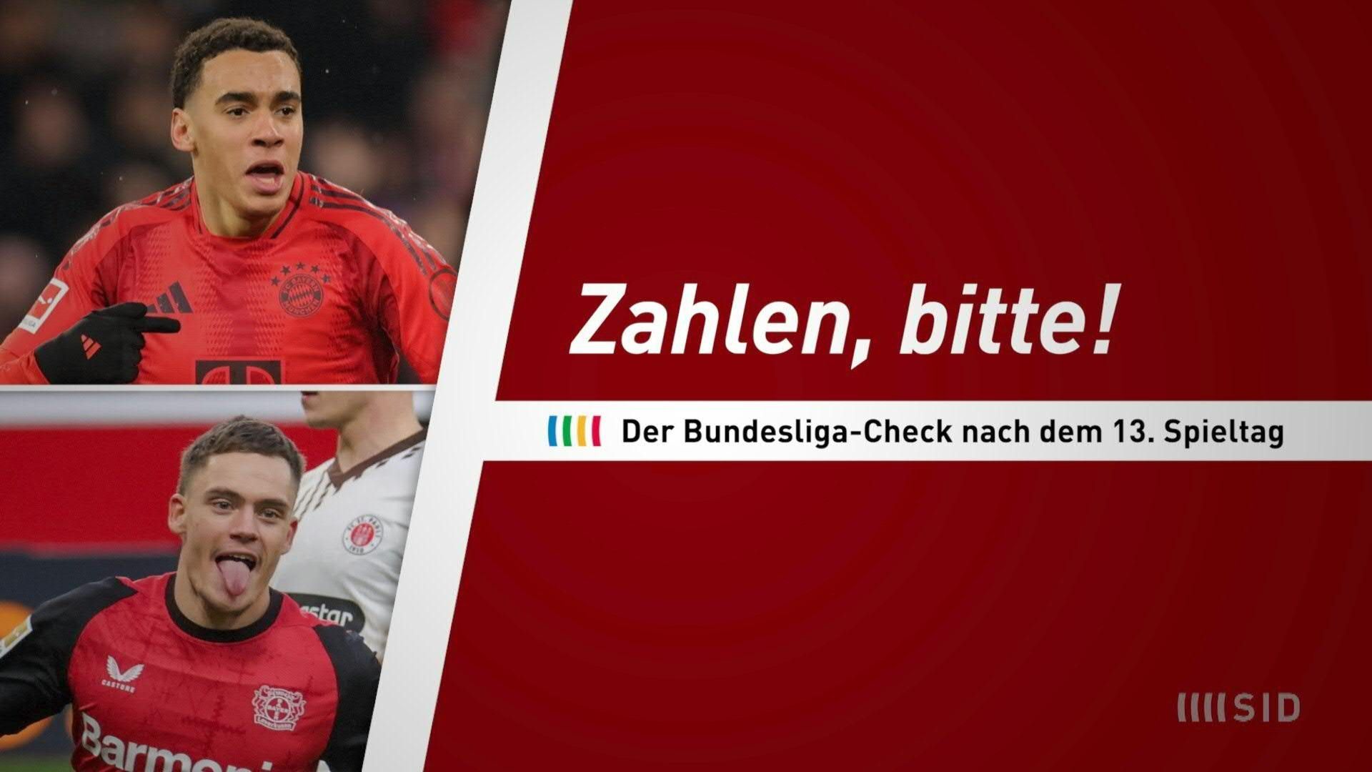 Zahlen, bitte! Der Bundesliga-Check nach dem 13. Spieltag