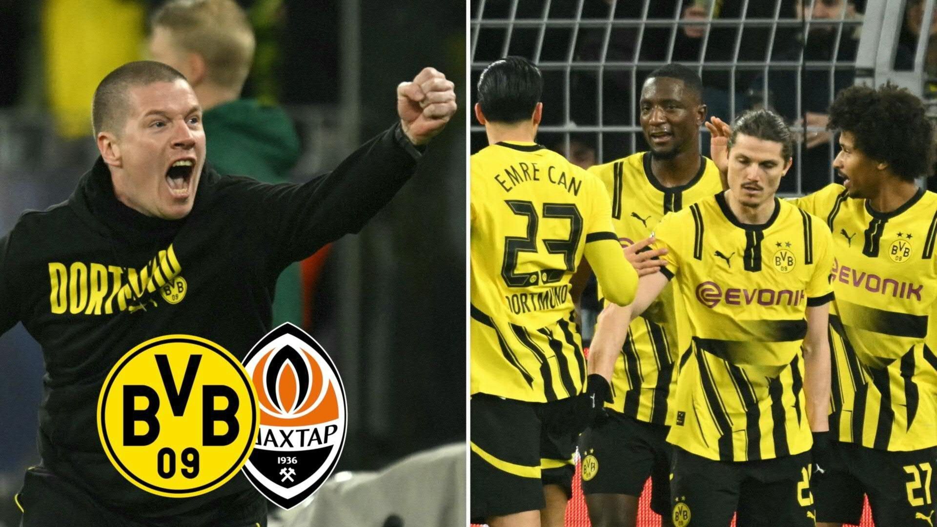 BVB siegt gegen Donezk und muss in die Play-offs