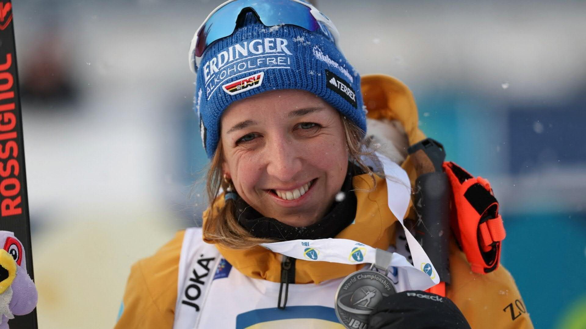 Preuß gewinnt WM-Silber im Sprint trotz "Rucksack"