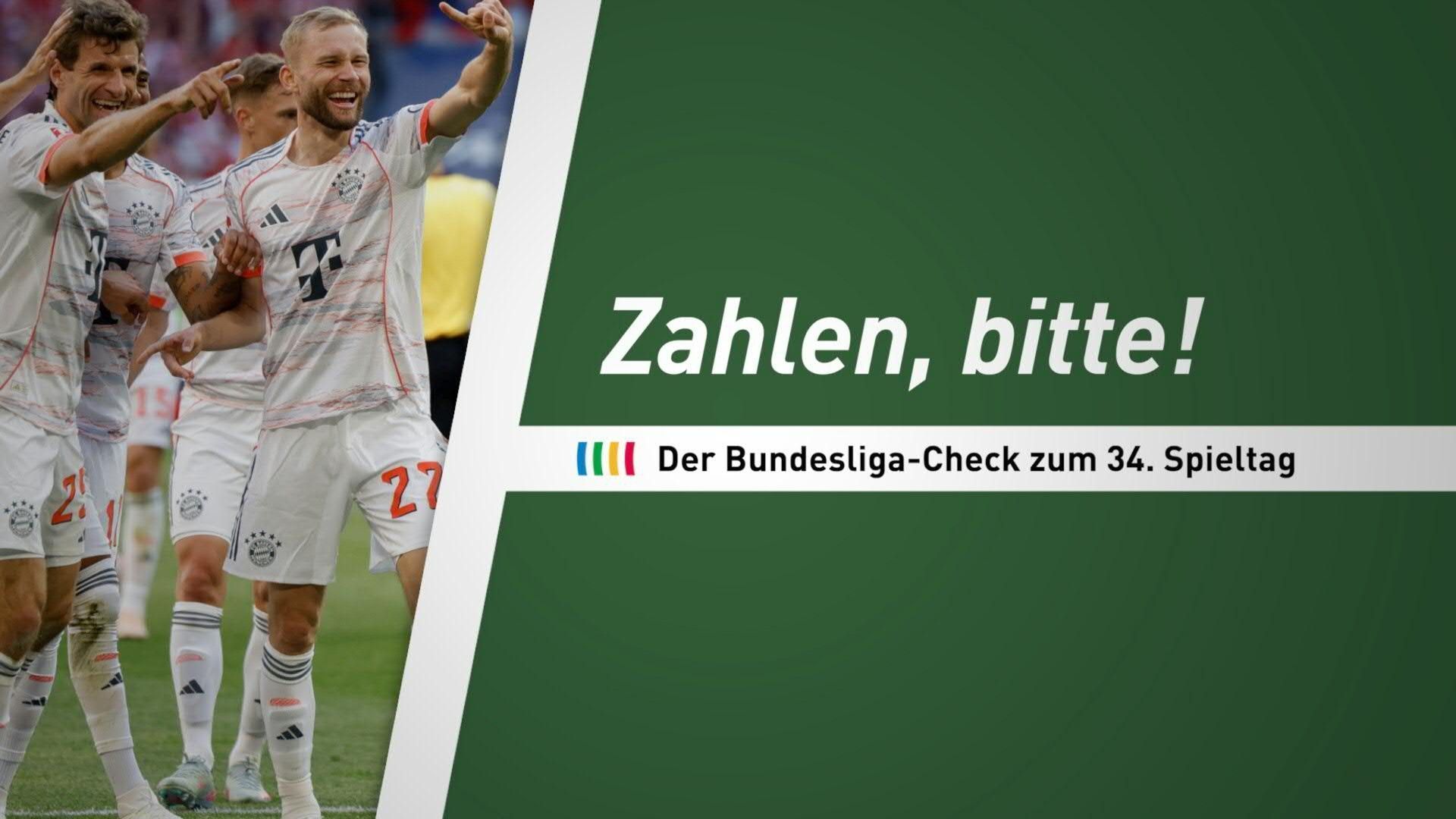 Zahlen, bitte! Der Bundesliga-Check nach dem 34. Spieltag