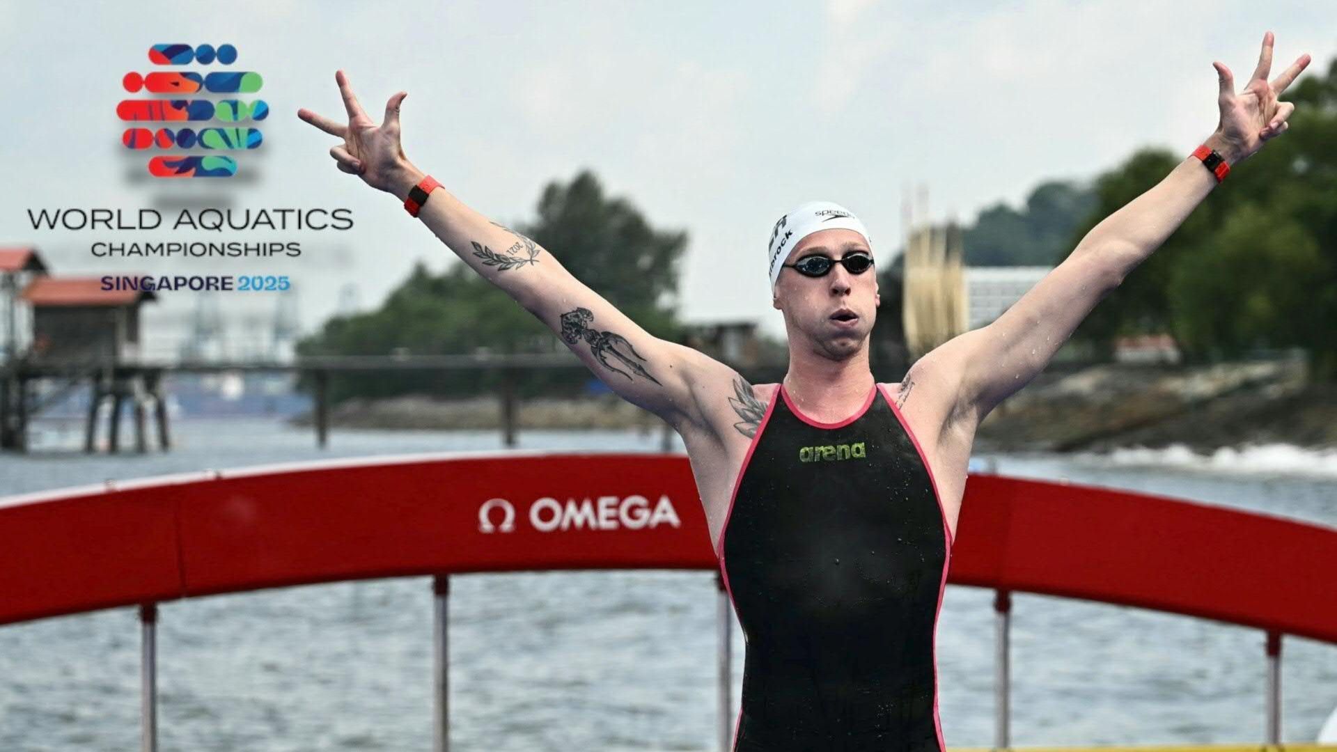Erster Dreifach-Weltmeister: Wellbrock schreibt Schwimmgeschichte