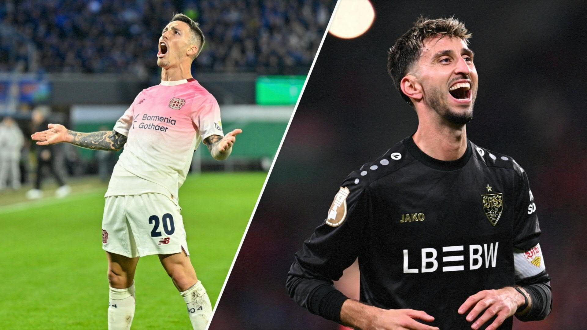 Leverkusen entgeht Pokal-Blamage – Stuttgart souverän