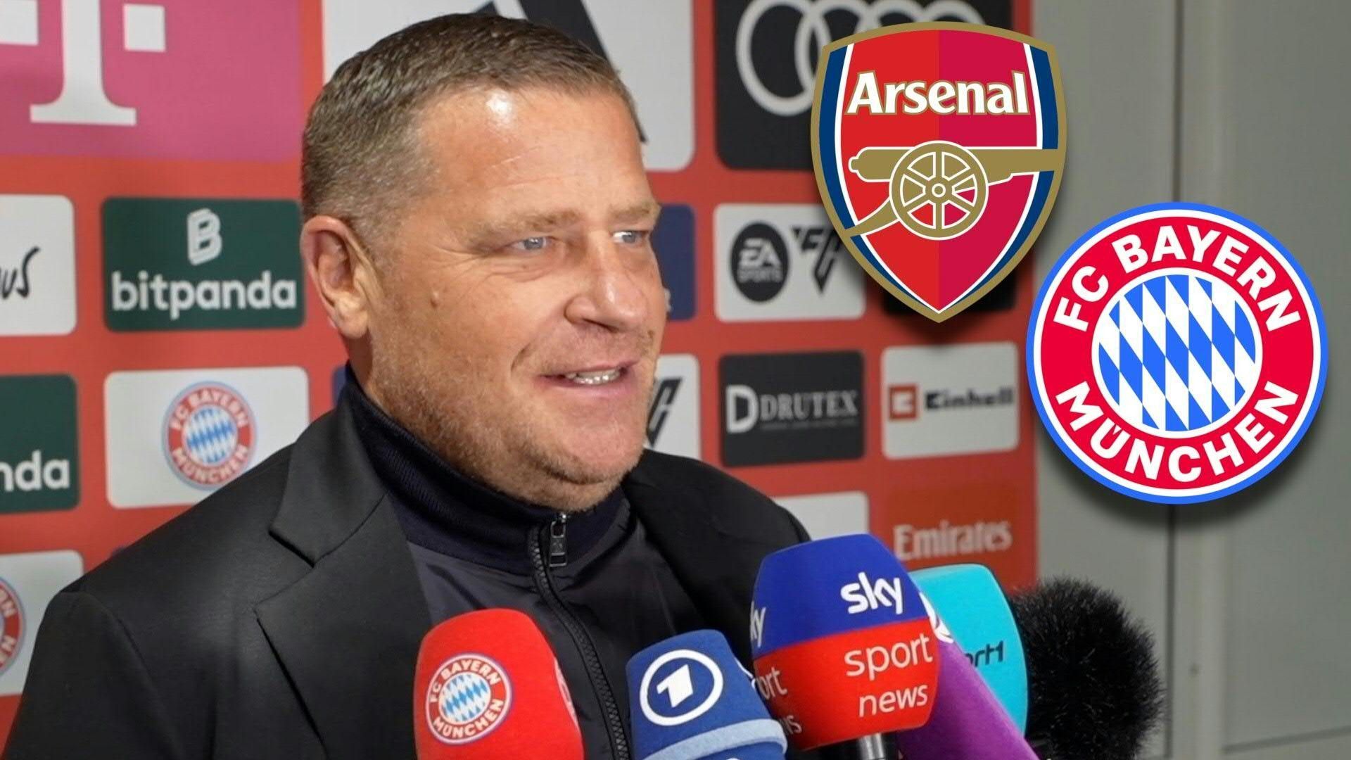 Video: Eberl vor Arsenal-Kracher: Bayern mit "breiter Brust" nach London