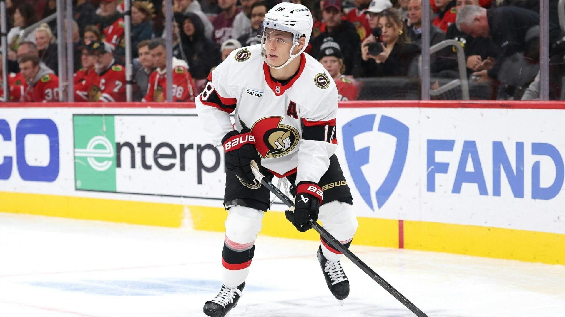 NHL: Stützle leitet höchste Saisonpleite ein