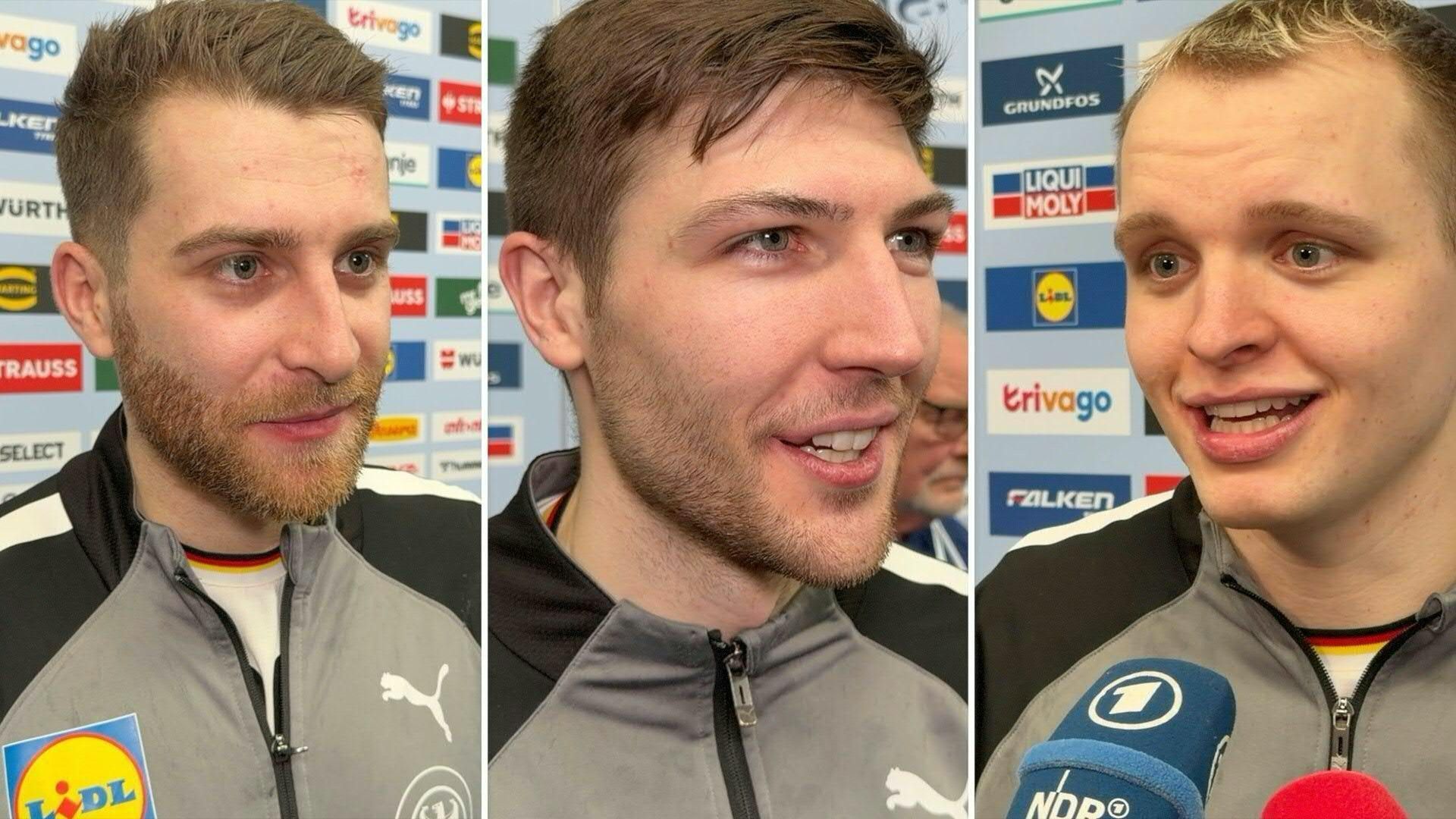 Video: "Unser Leben auf dieser Platte lassen": DHB-Auswahl geht mit Kampfgeist in das EM-Finale