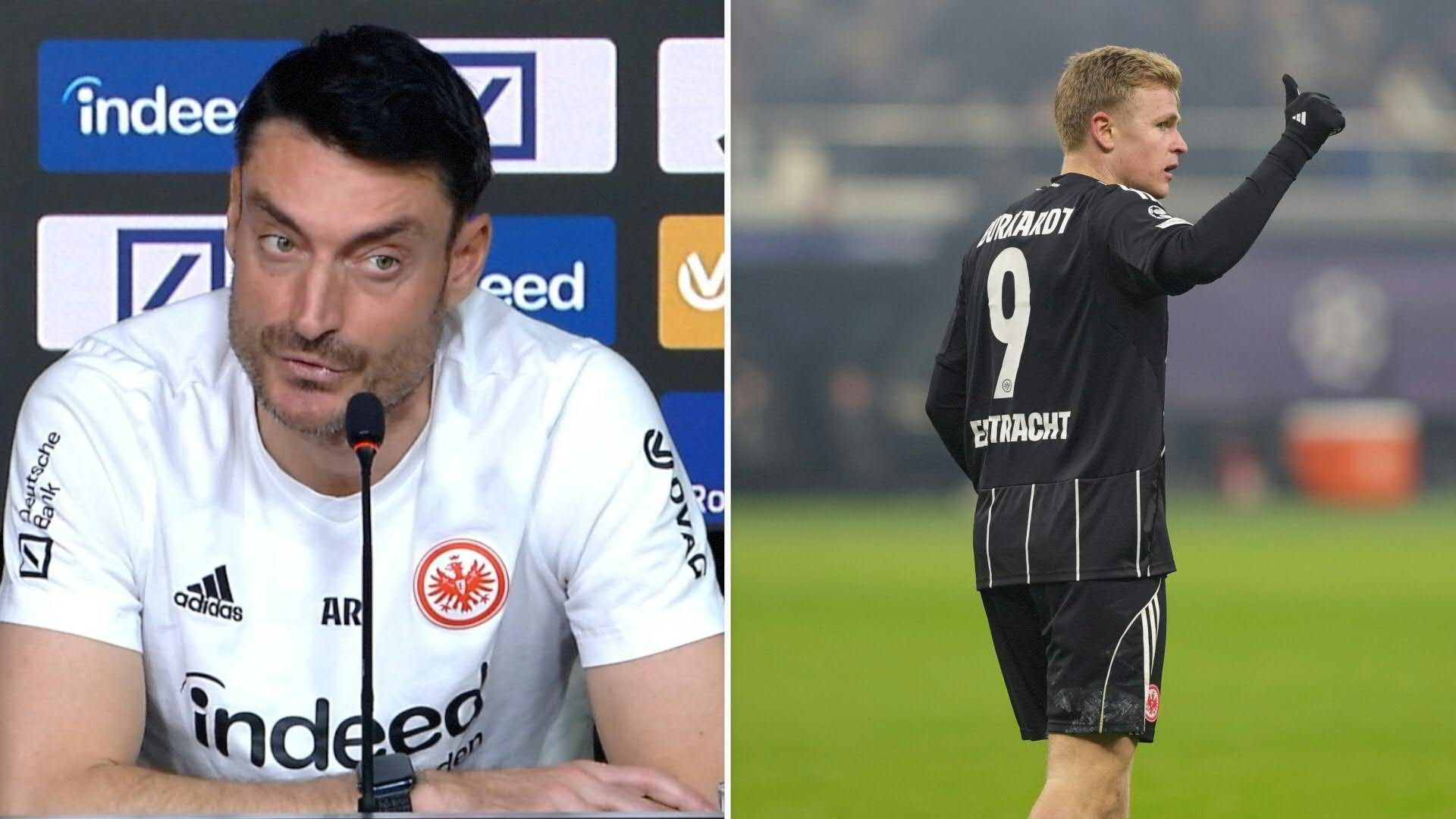 Video: Riera teasert Burkardts Startelf-Comeback: "Perfekte Verfassung"