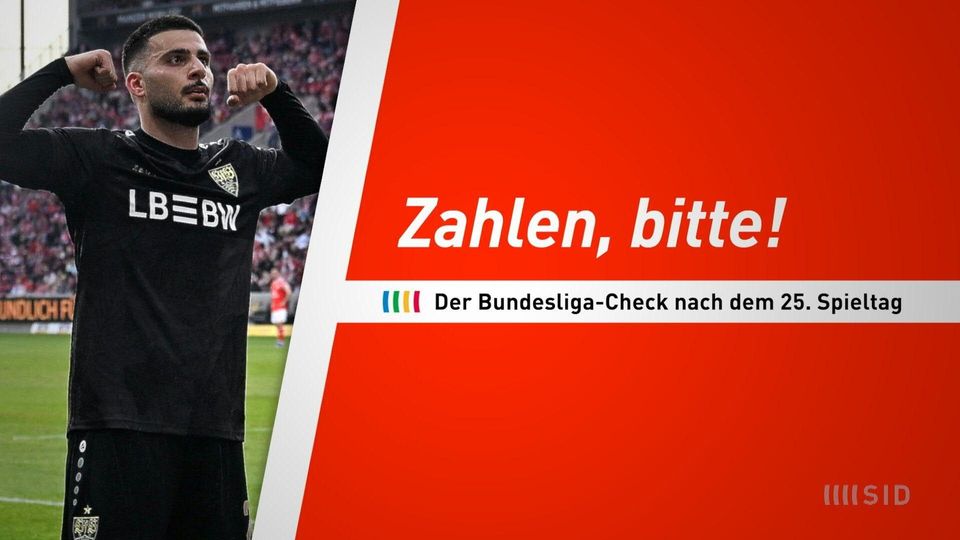 Zahlen, bitte! Der Bundesliga-Check nach dem 25. Spieltag