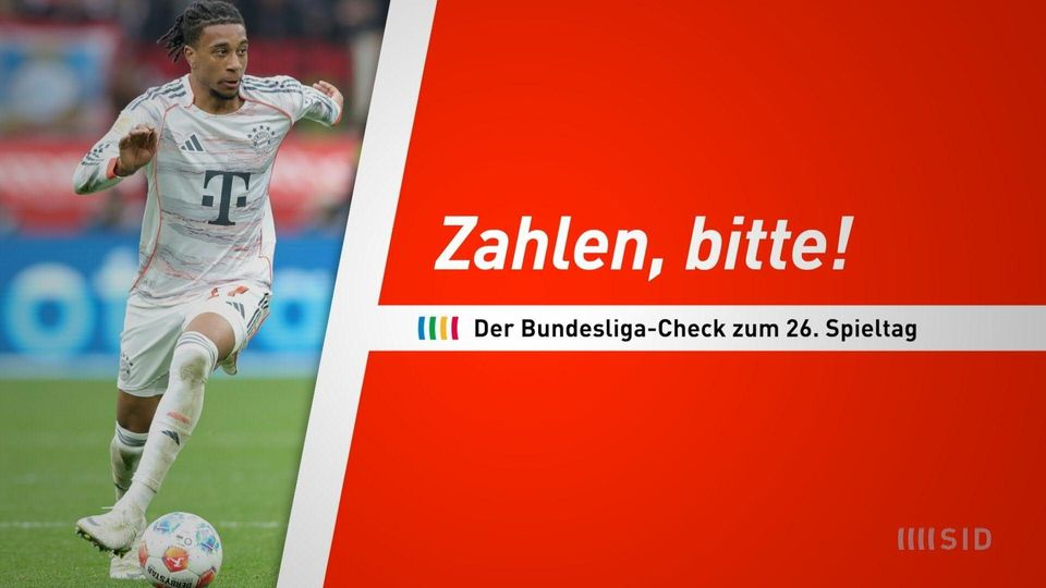 Zahlen, bitte! Der Bundesliga-Check nach dem 26. Spieltag