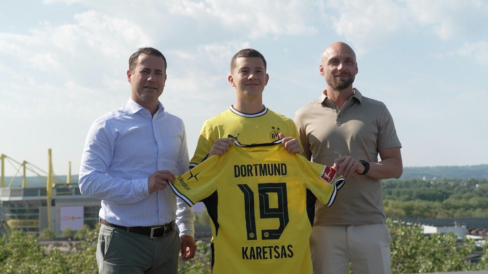Video: "Nicht nur einen": Karetsas will mit dem BVB Titel holen