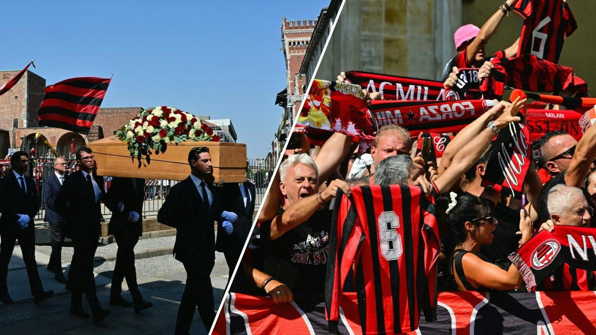 Video: Letzte Ehre für Baresi: Milan trauert um Ikone