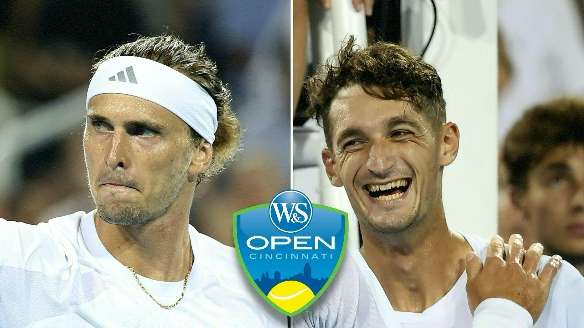 Video: Nervenstark: Zverev rettet sich in Cincinnati ins Achtelfinale