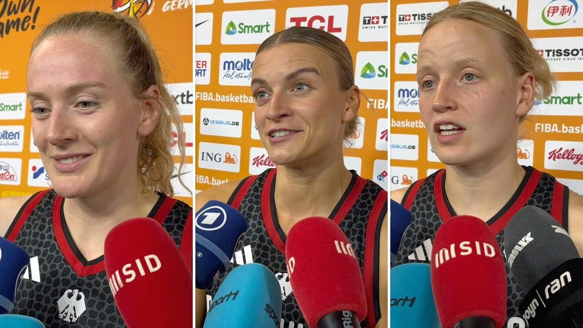 Video: "Morgen geht es ja weiter": DBB-Frauen peilen Bronze an
