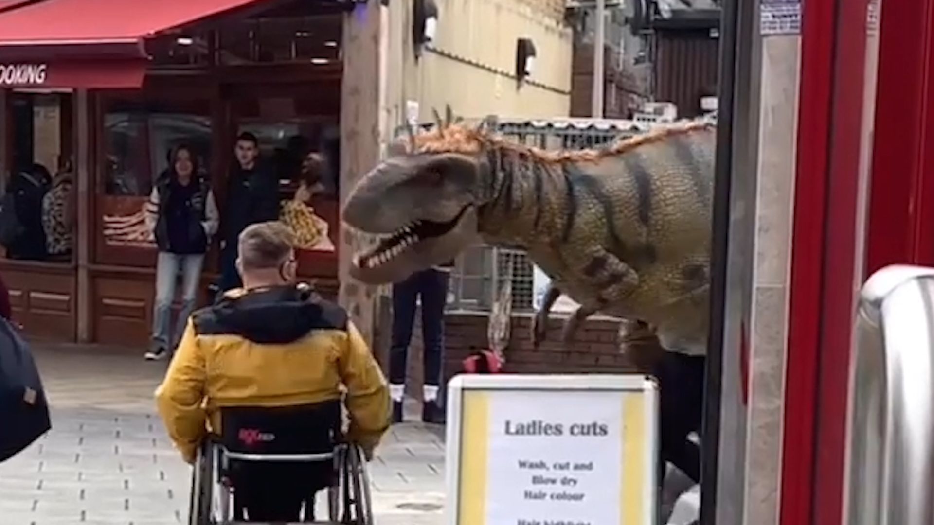 Dino-Prank wird zum viralen Hit