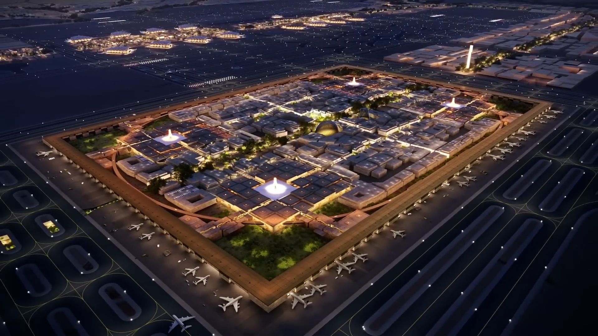 120 Millionen Passagiere: Saudi Arabien plant den größten Flughafen der Welt