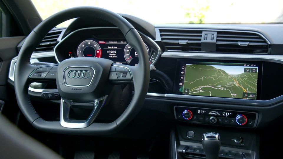 2018 Audi Q3 In Interior Design Chronos Grey