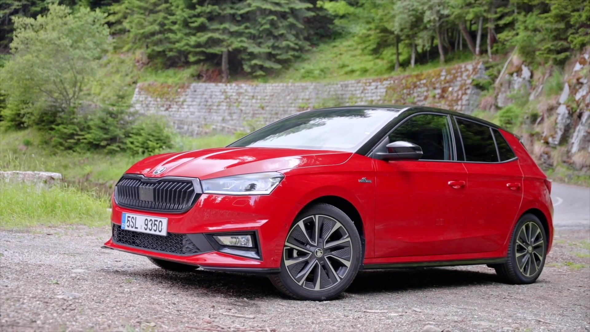 Skoda Fabia Monte Carlo Design in Red