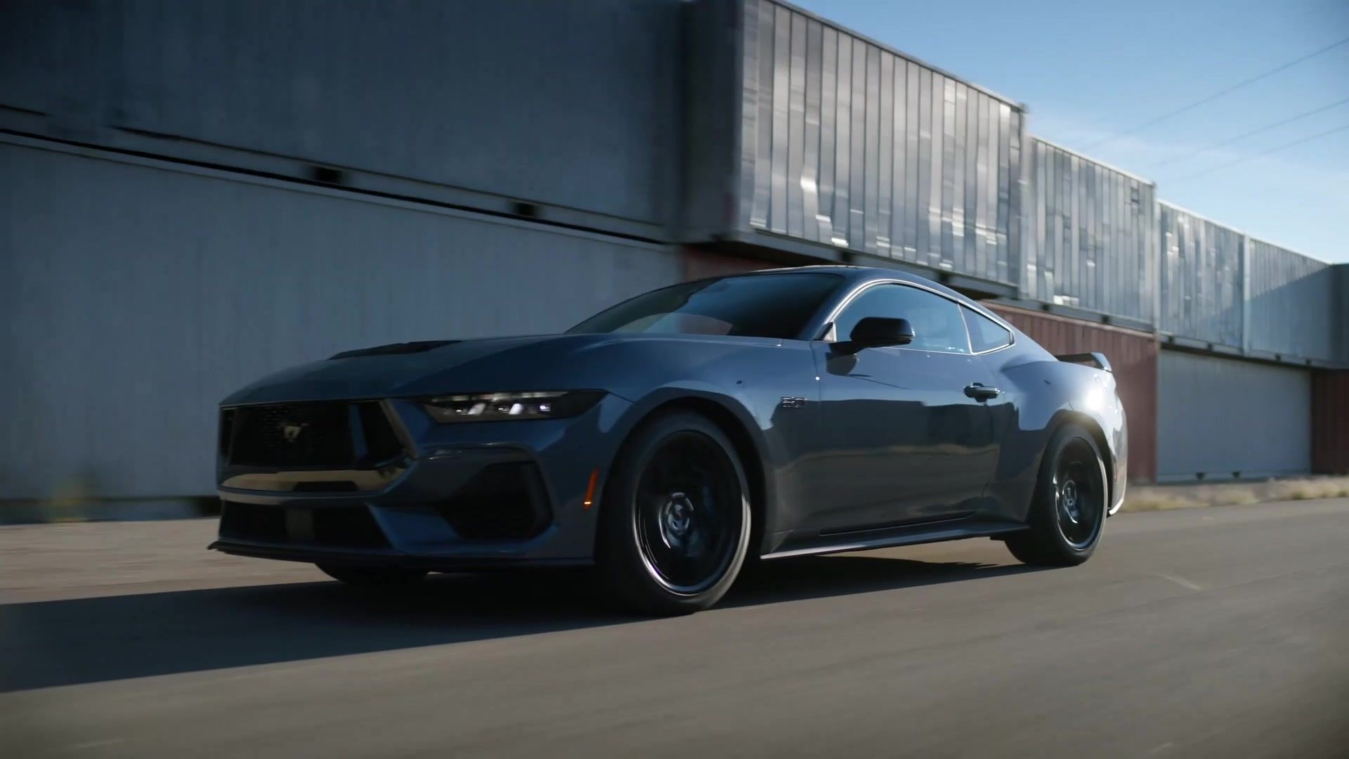 Ford Mustang Gt Coupe Driving Video