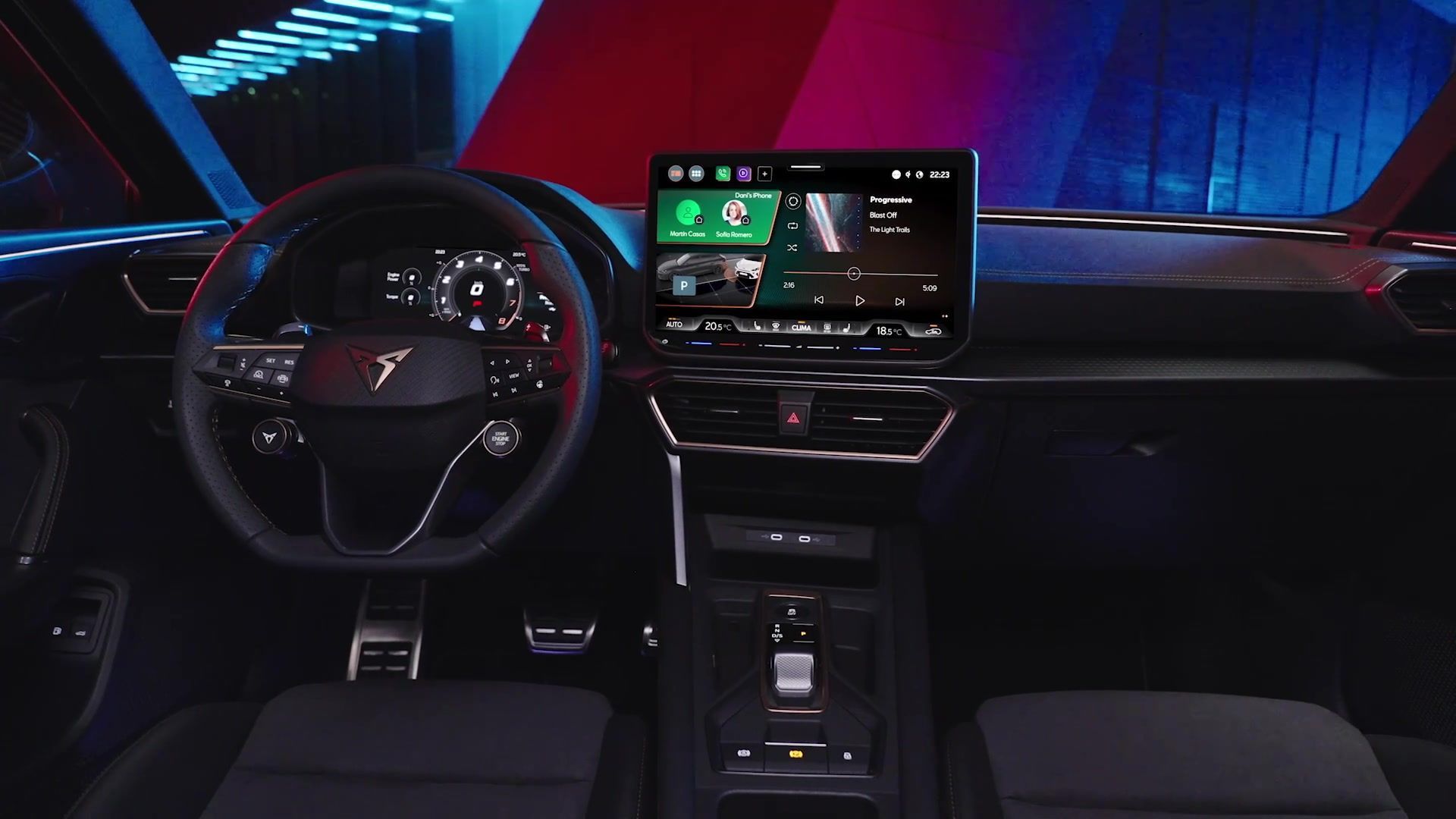 New CUPRA Leon Sportstourer Interior Design