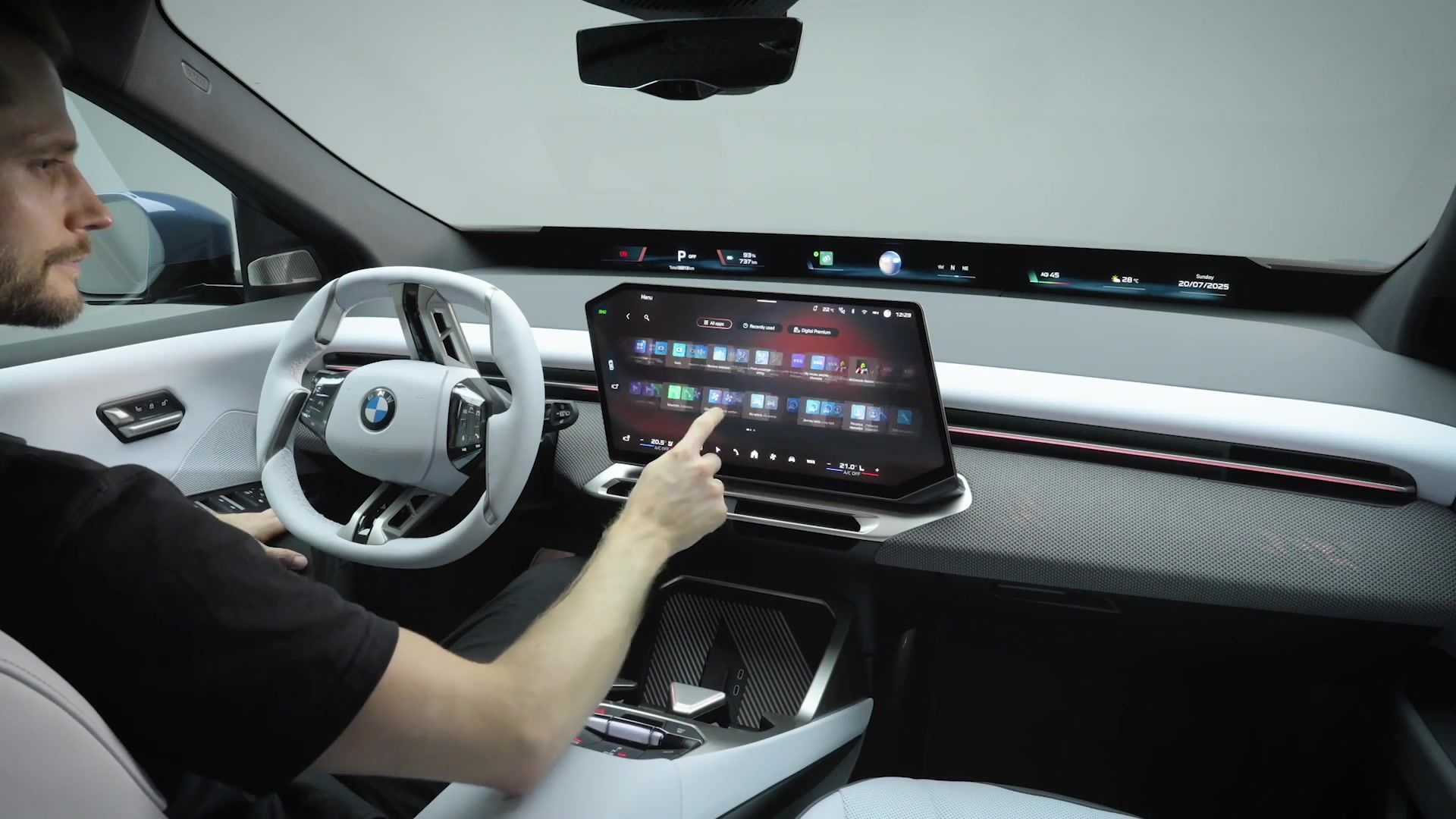The new BMW iX3 50 xDrive - BMW ID, Personalization