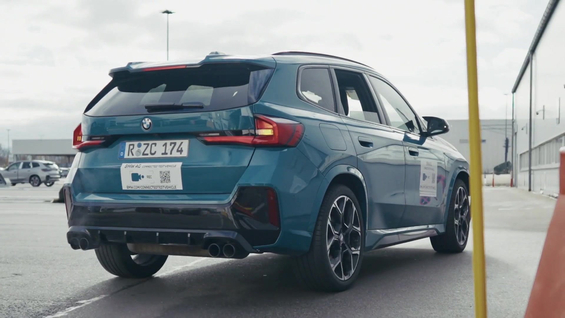 New vehicles drive autonomously at the BMW Group Regensburg plant