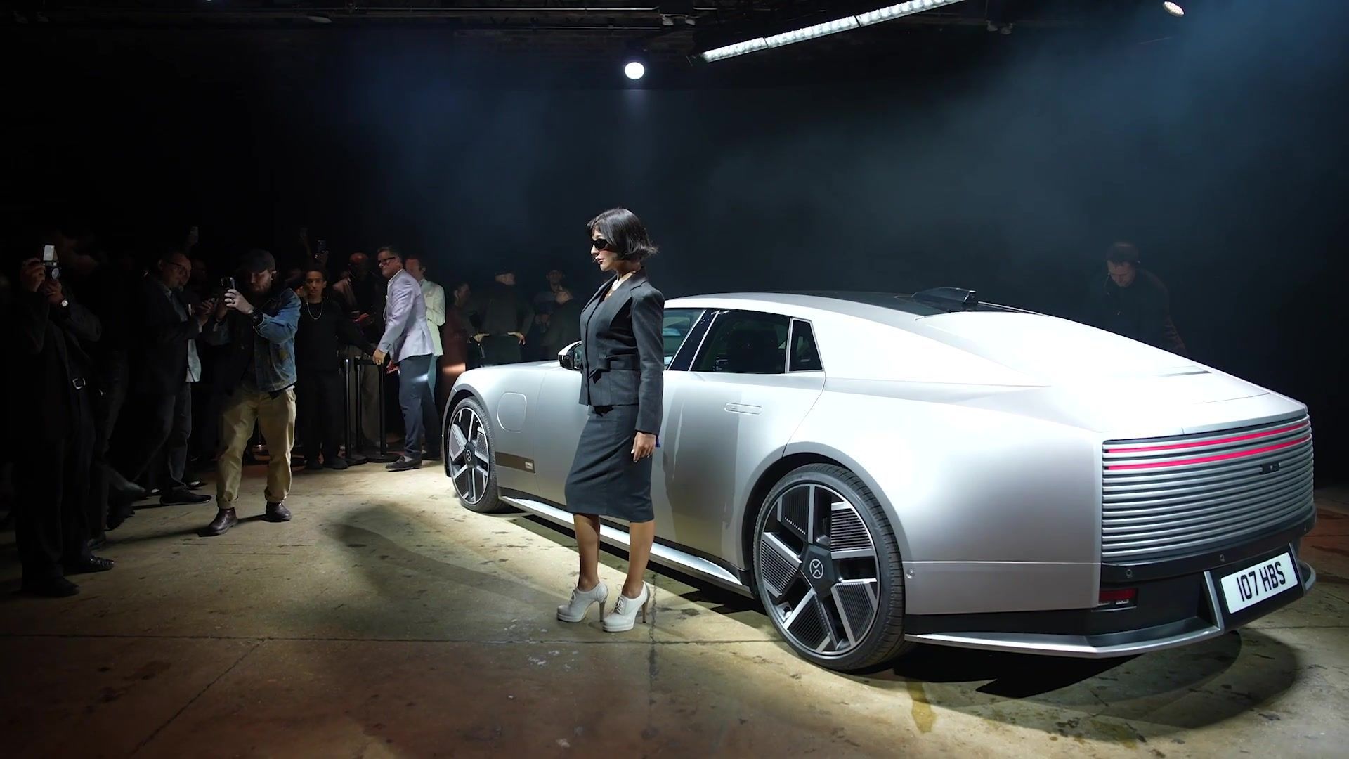 Guests at the Jaguar Type 01 Launch, NYC