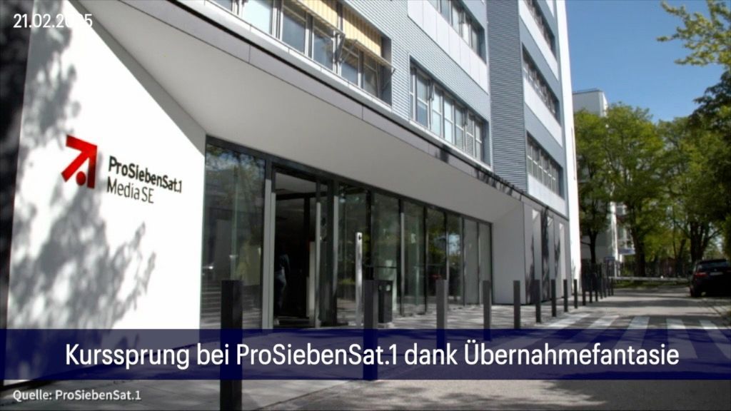 Aktie im Fokus: Kurssprung bei ProSiebenSat.1 dank Übernahmefantasie