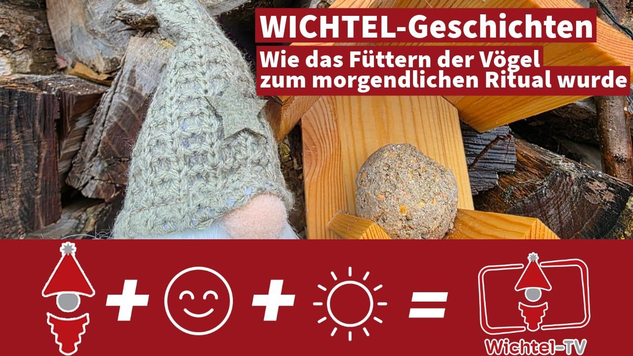 Wichtel Motivation: How bird feeding in the morning can become a calming ritual