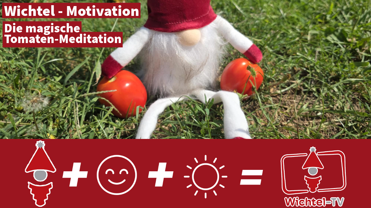 Elf Motivation: Let's Start the Day with a Tomato Meditation