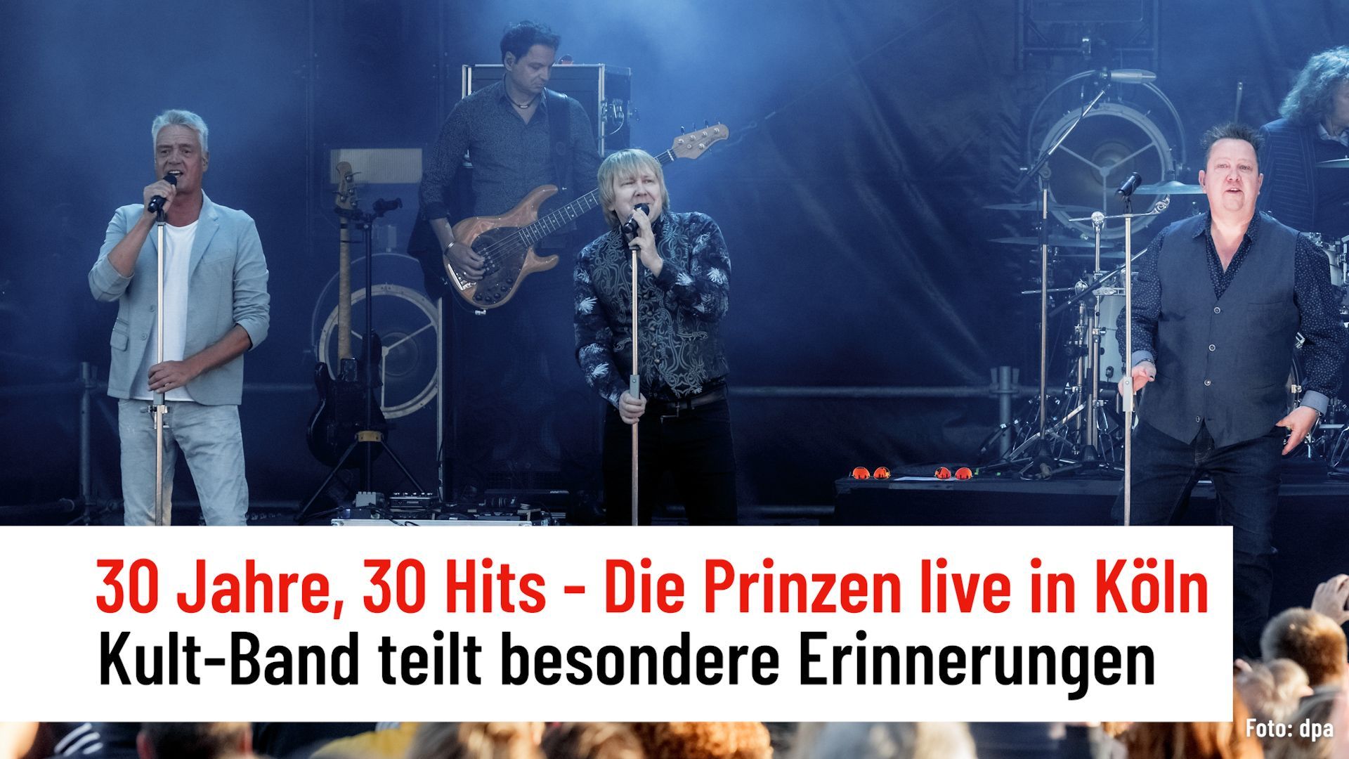 Die Prinzen live in Köln - Kult-Band teilt besondere Erinnerungen