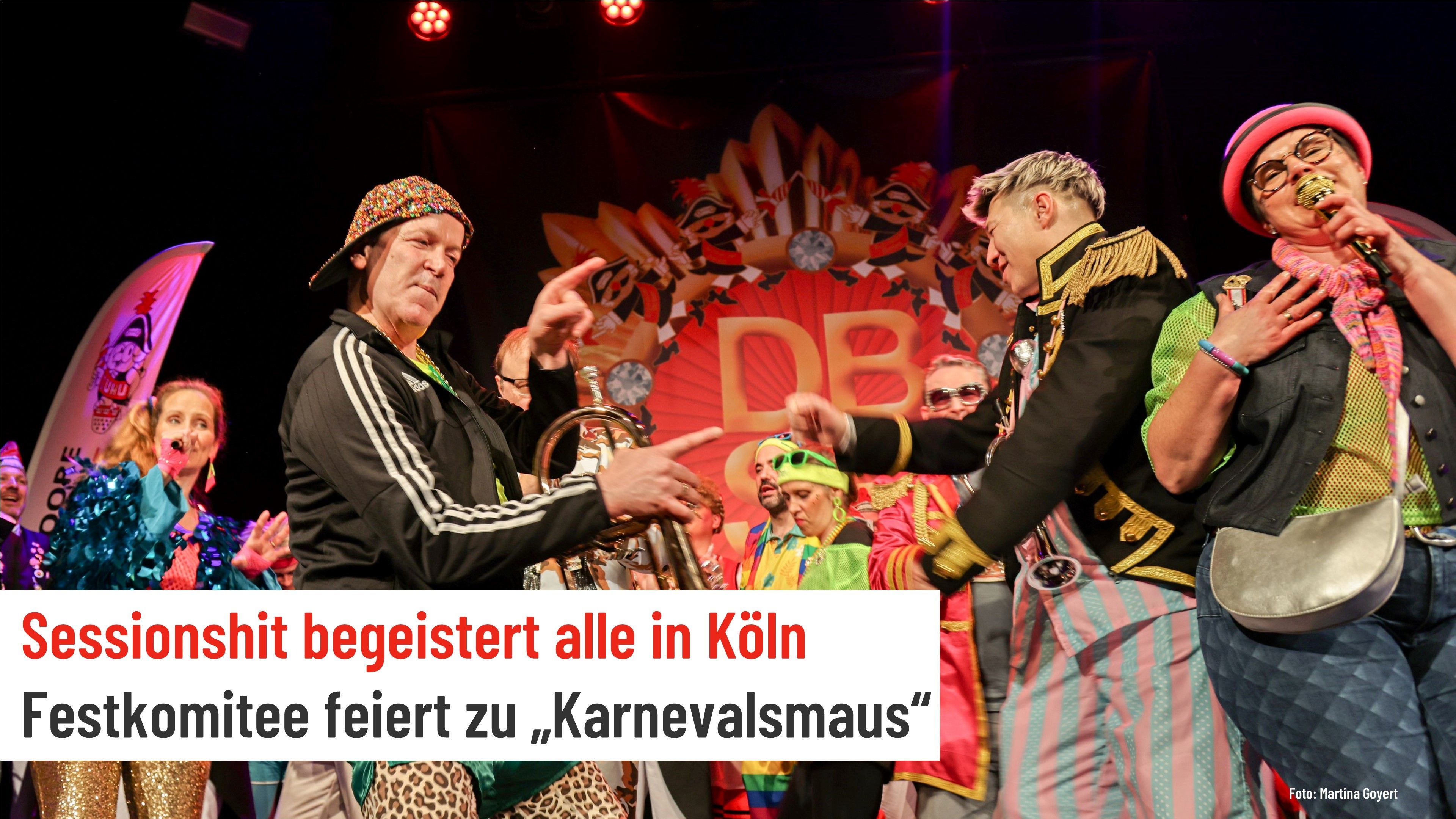 Video: Kölner Festkomitee feiert zum Hit der Karnevalssession