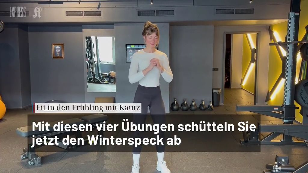 Video: Fit in den Frühling mit Kautz! Mit diesen vier Übungen schütteln Sie jetzt den Winterspeck ab