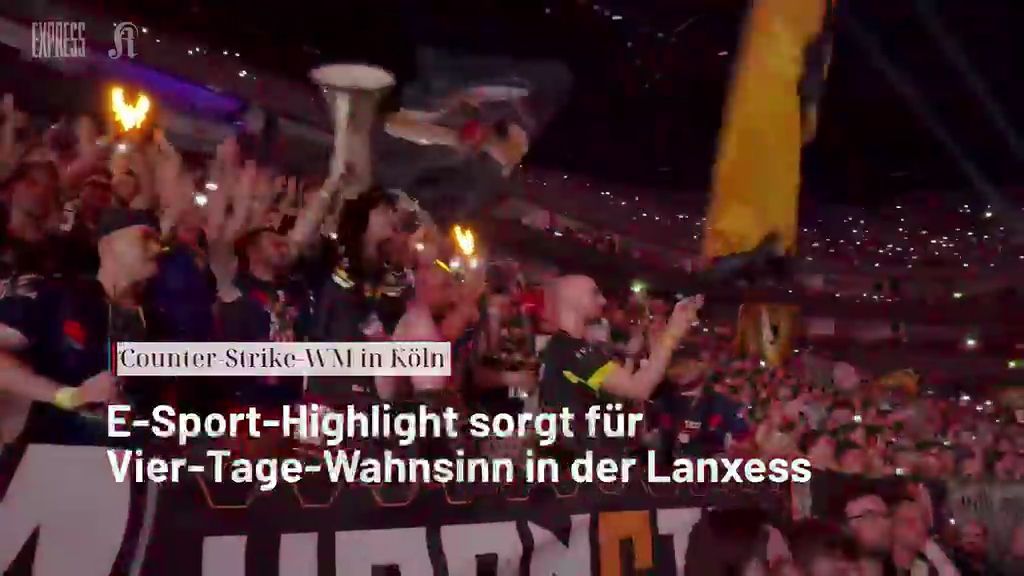 Video: Counter-Strike-WM in Köln: E-Sport-Wahnsinn in der Lanxess-Arena