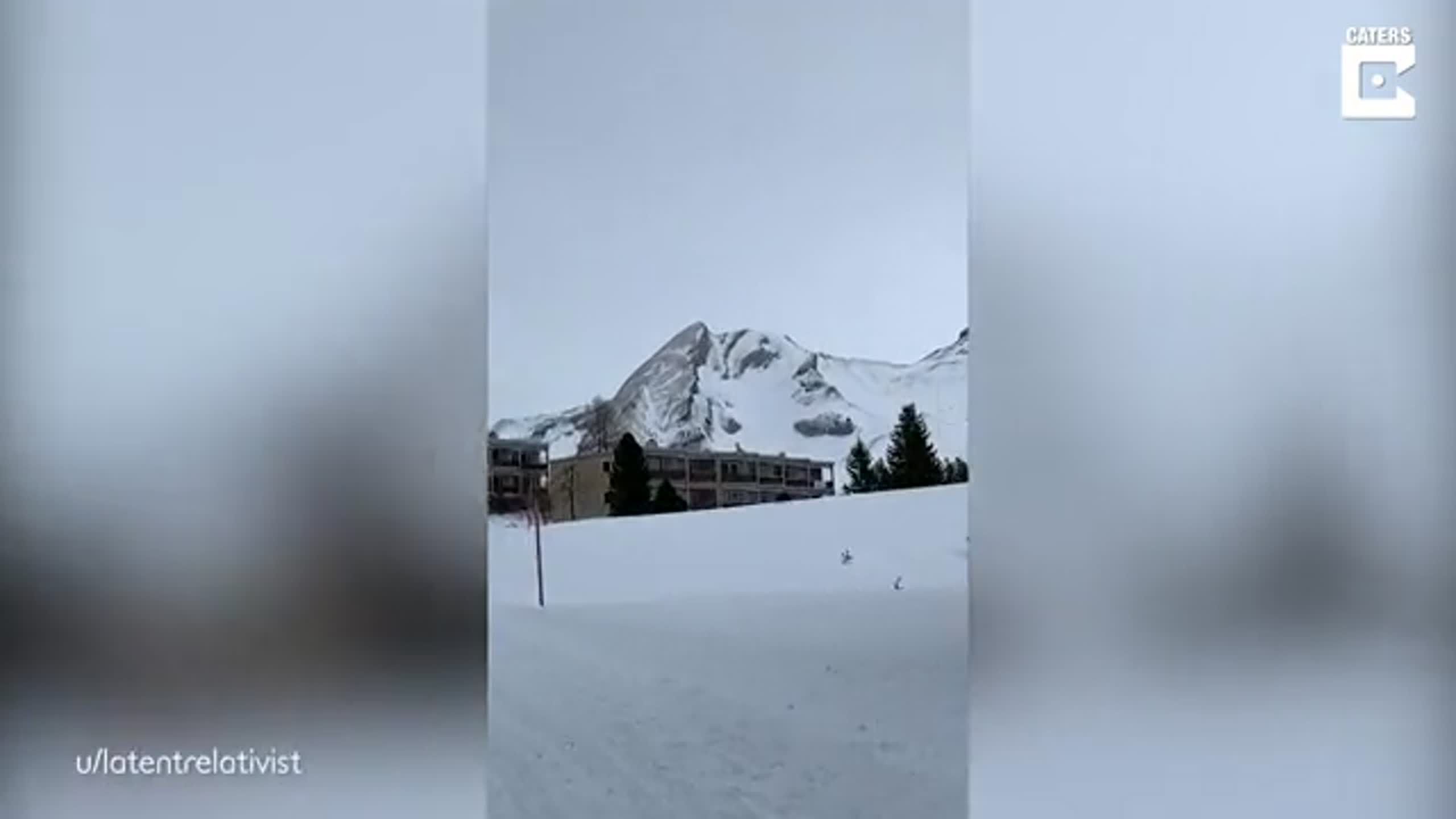 MAN SPOTS MOUNTAIN THAT LOOKS EXACTLY LIKE HIM
