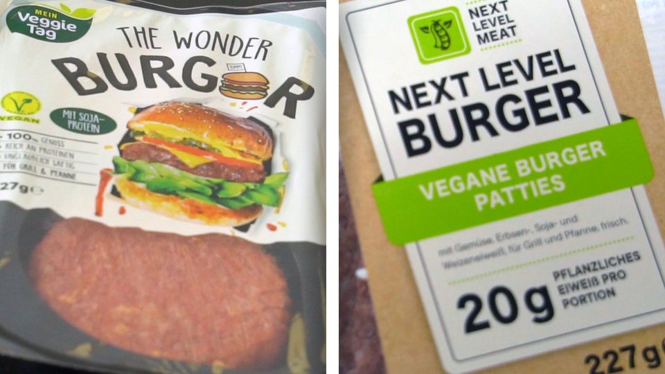 Lidl vegetarische burger