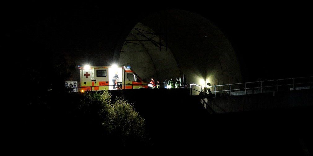 Video: Alarm in Bahn-Tunnel: Retter aus Fulda gerufen