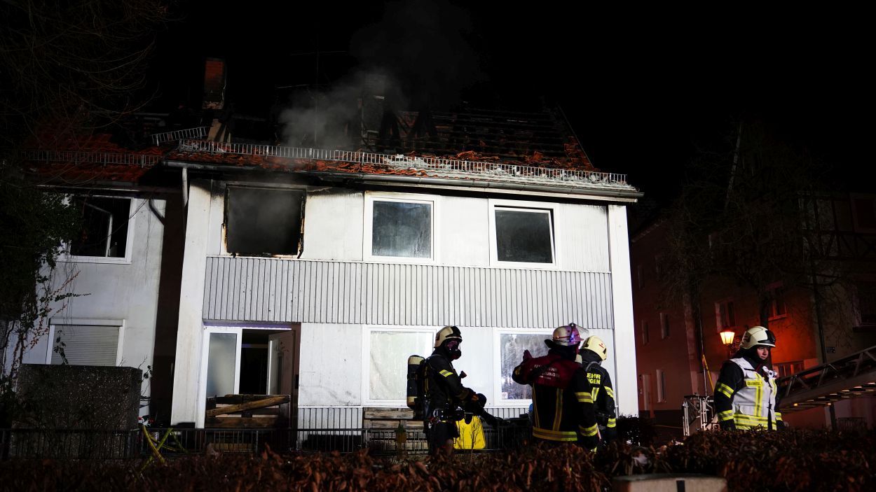 Hessen: Wohnhaus brannte in der Bad Wildunger Altstadt