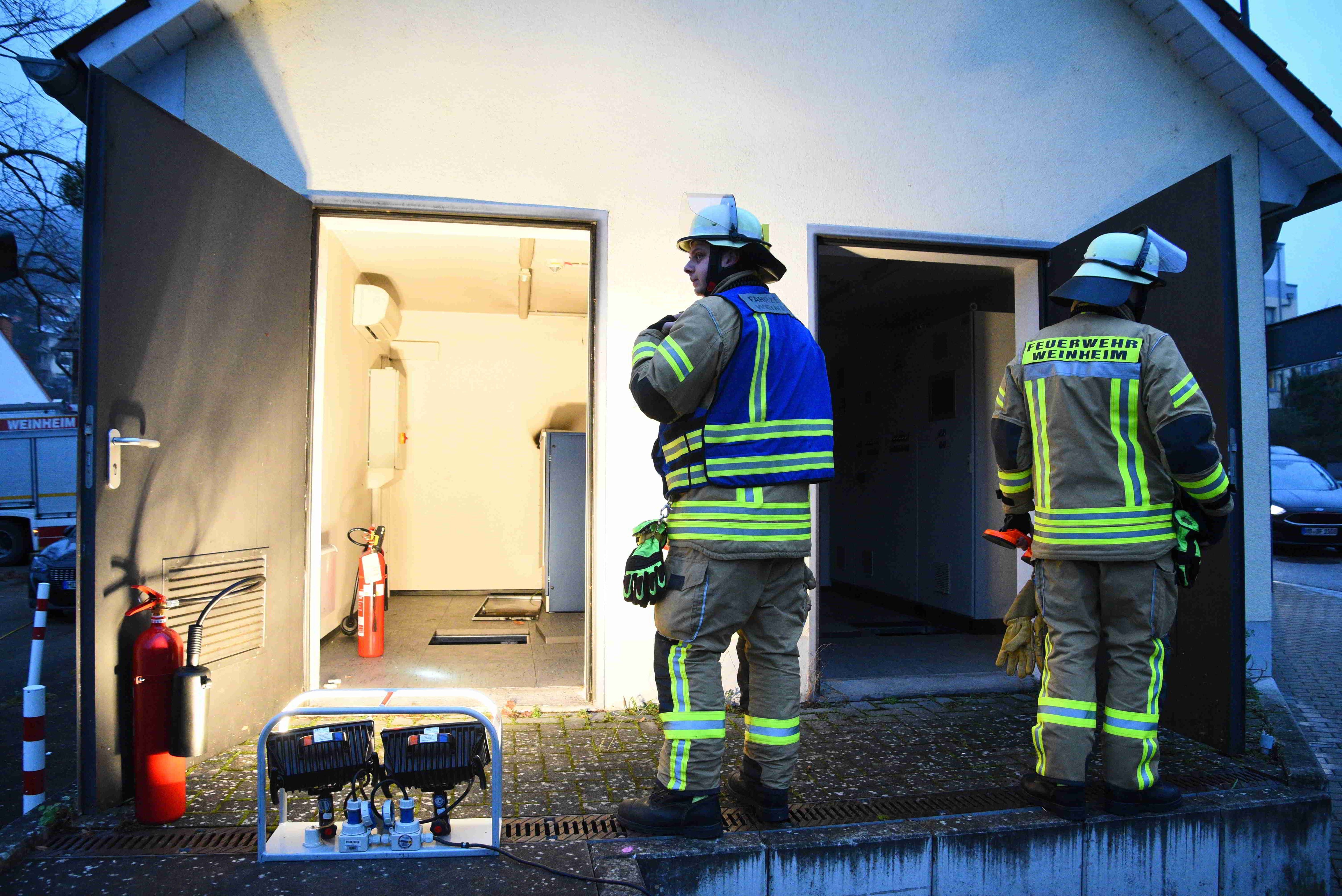 Nach Brand in Technikzentrale – Schlossbergtunnel in Weinheim nicht mehr gesperrt