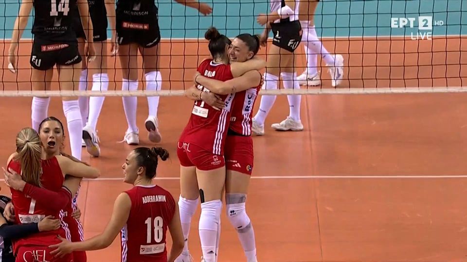 8 / 10: ΠΑΟΚ - Ολυμπιακός | Οι ερυθρόλευκες ολοκλήρωσαν την δική τους ανατροπή και πήραν τη νίκη