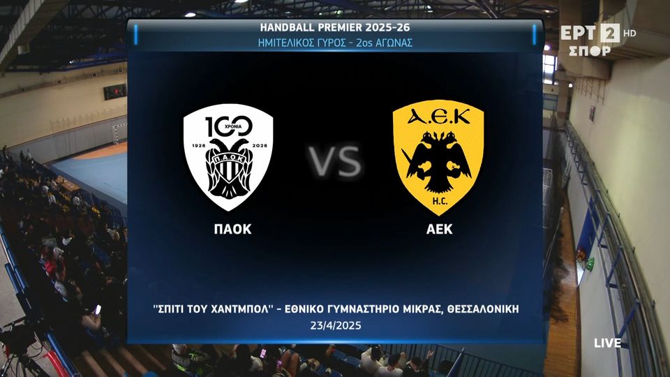 Τα highlights του ΠΑΟΚ – ΑΕΚ (VIDEO)