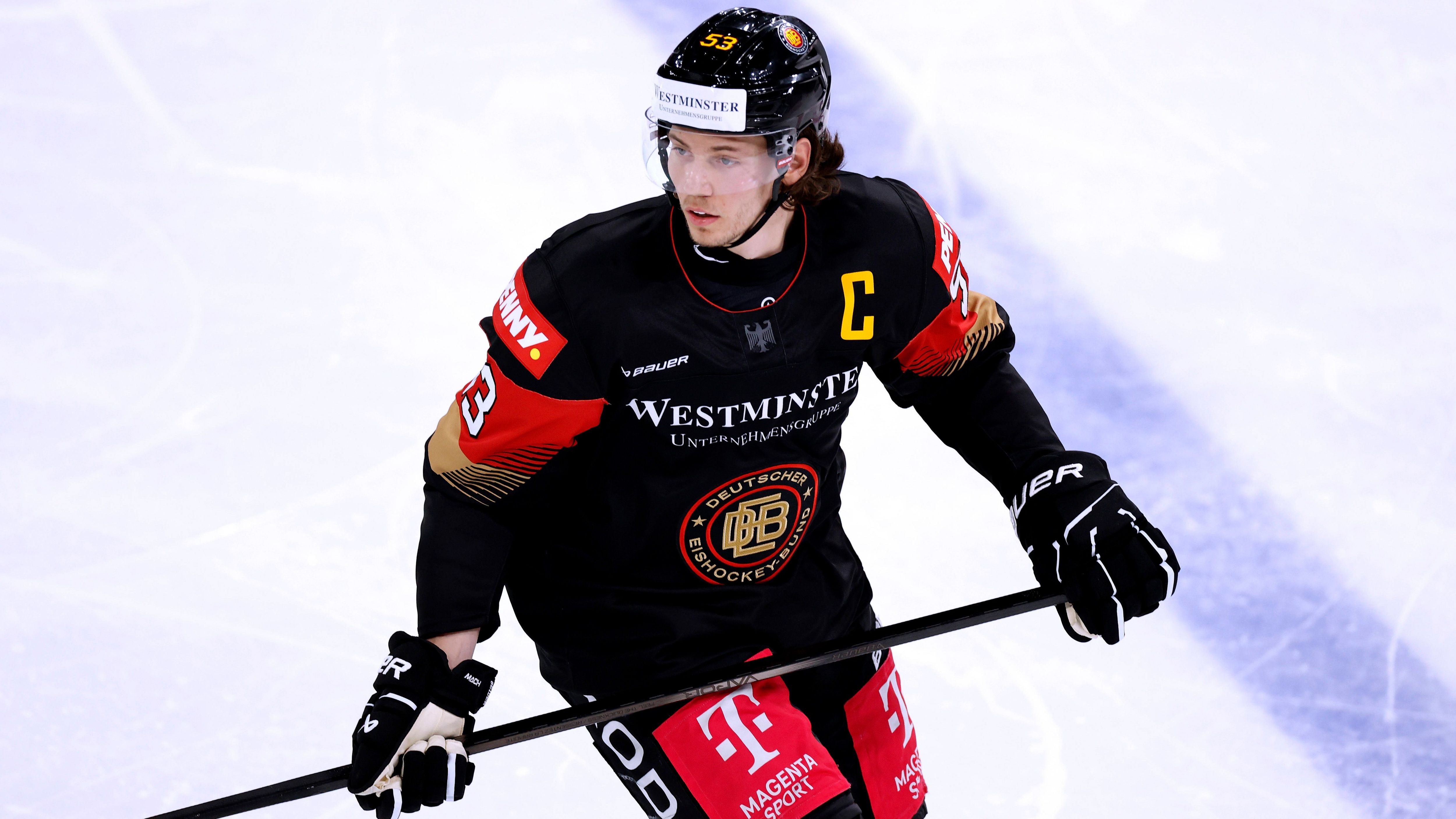 Eishockey-WM: Seider sorprendido por el rol de capitán del DEB