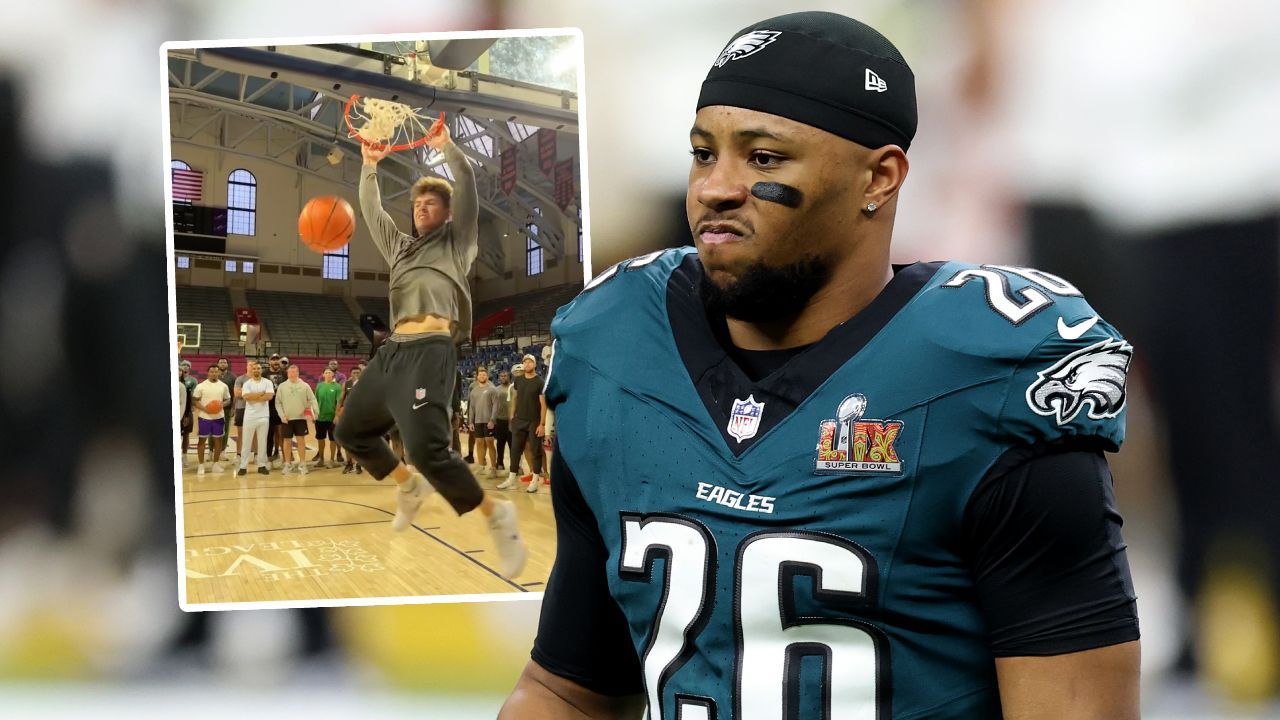 NFL: Slam-Time! Eagles-Stars im Dunk-Fieber