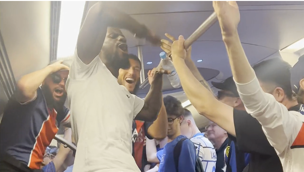 Champions-League-Finale: PSG- und Inter-Fans mit U-Bahn-Battle