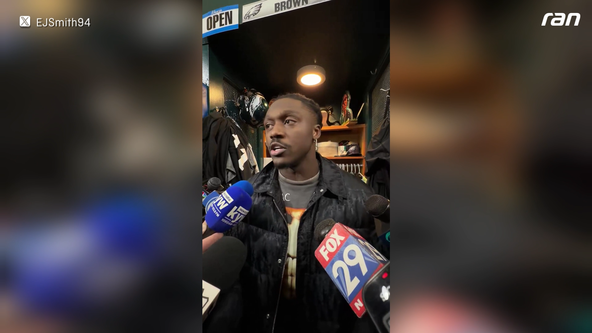 NFL: Keine Einsicht! A.J. Brown ledert gegen Philadelphia Eagles