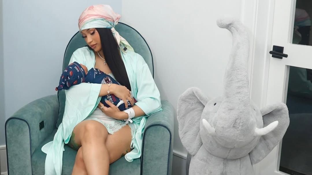 NFL: Cardi B teilt Babyfotos mit Stefon Diggs als stolzem Vater