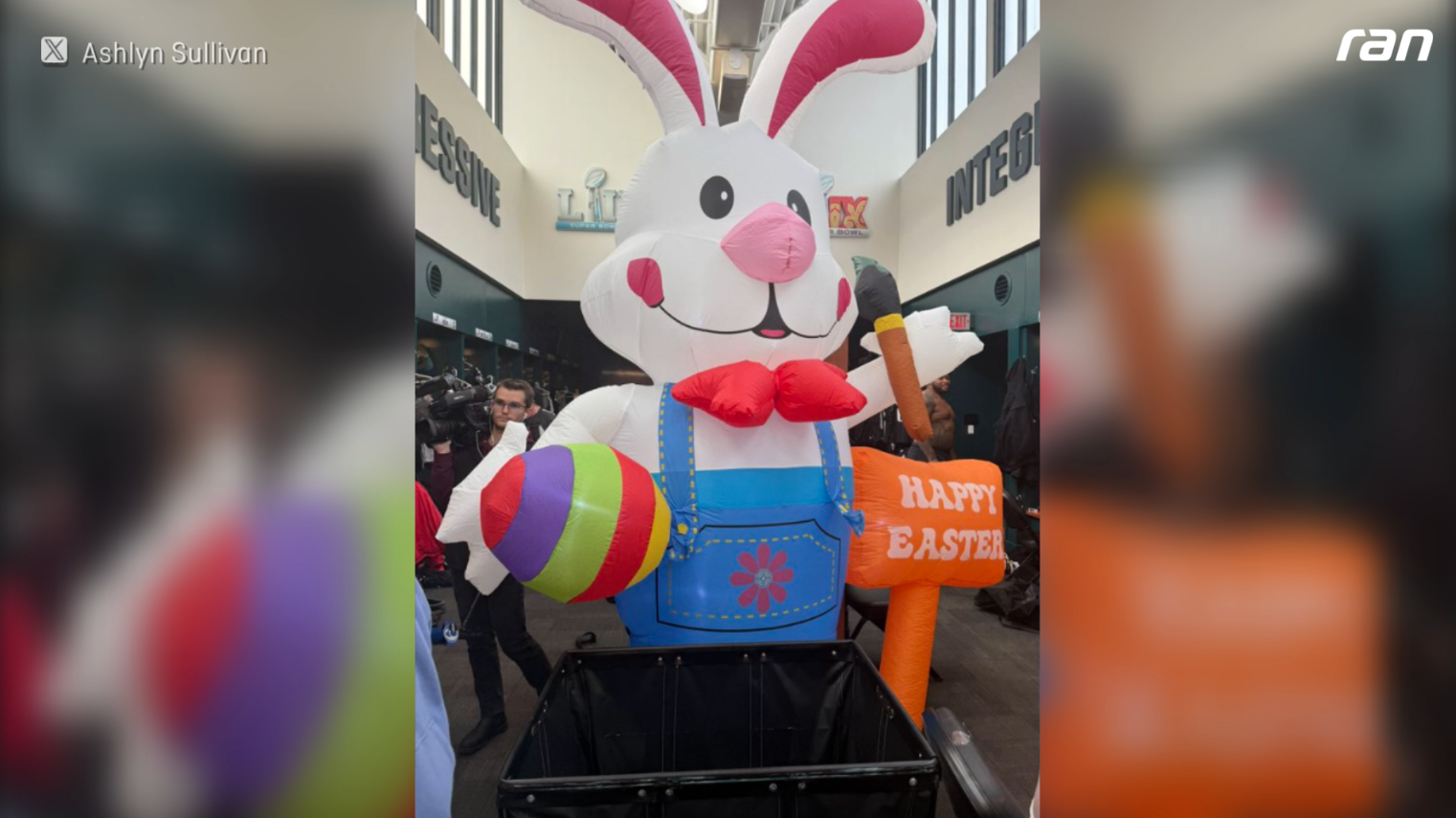 NFL: Philadelphia Eagles werfen „Positivity Rabbit“ raus