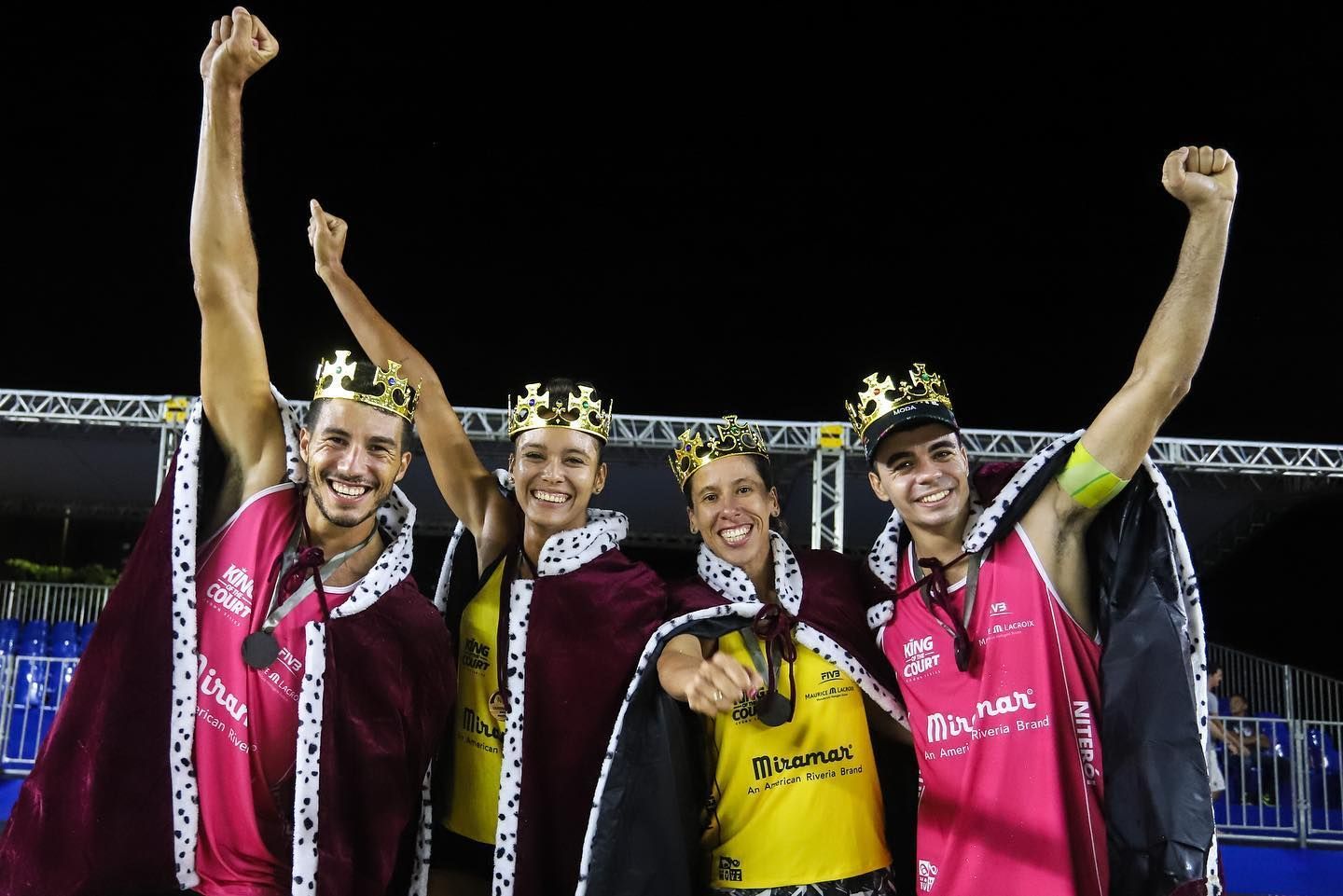 Brasilianisches Frauenteam gewinnt vor heimischem Publikum beim King of the Court Rio de Janeiro 2022