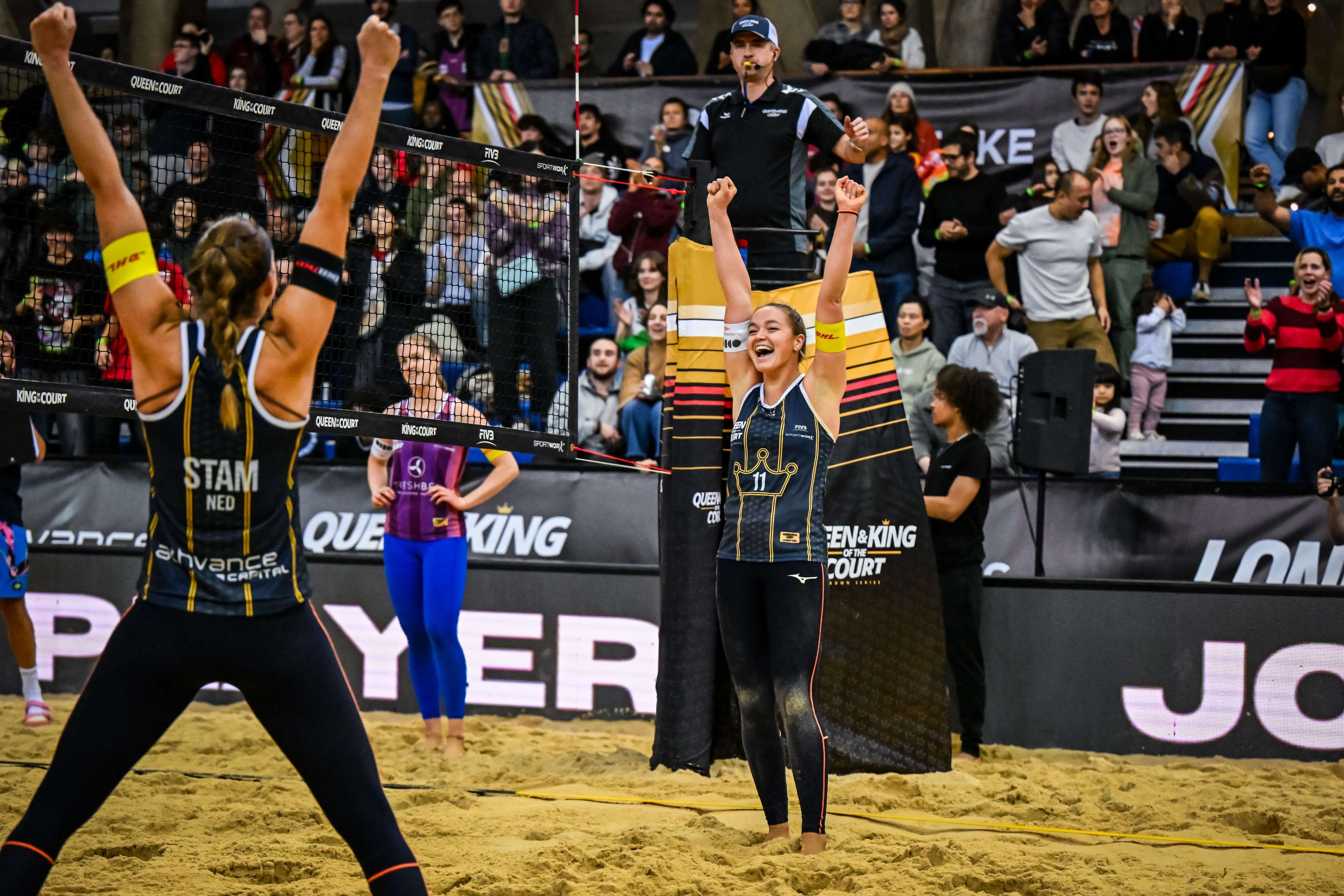 Dutch Duo Katja Stam and Emi van Driel Win Queen & King of the Court Tournament in London