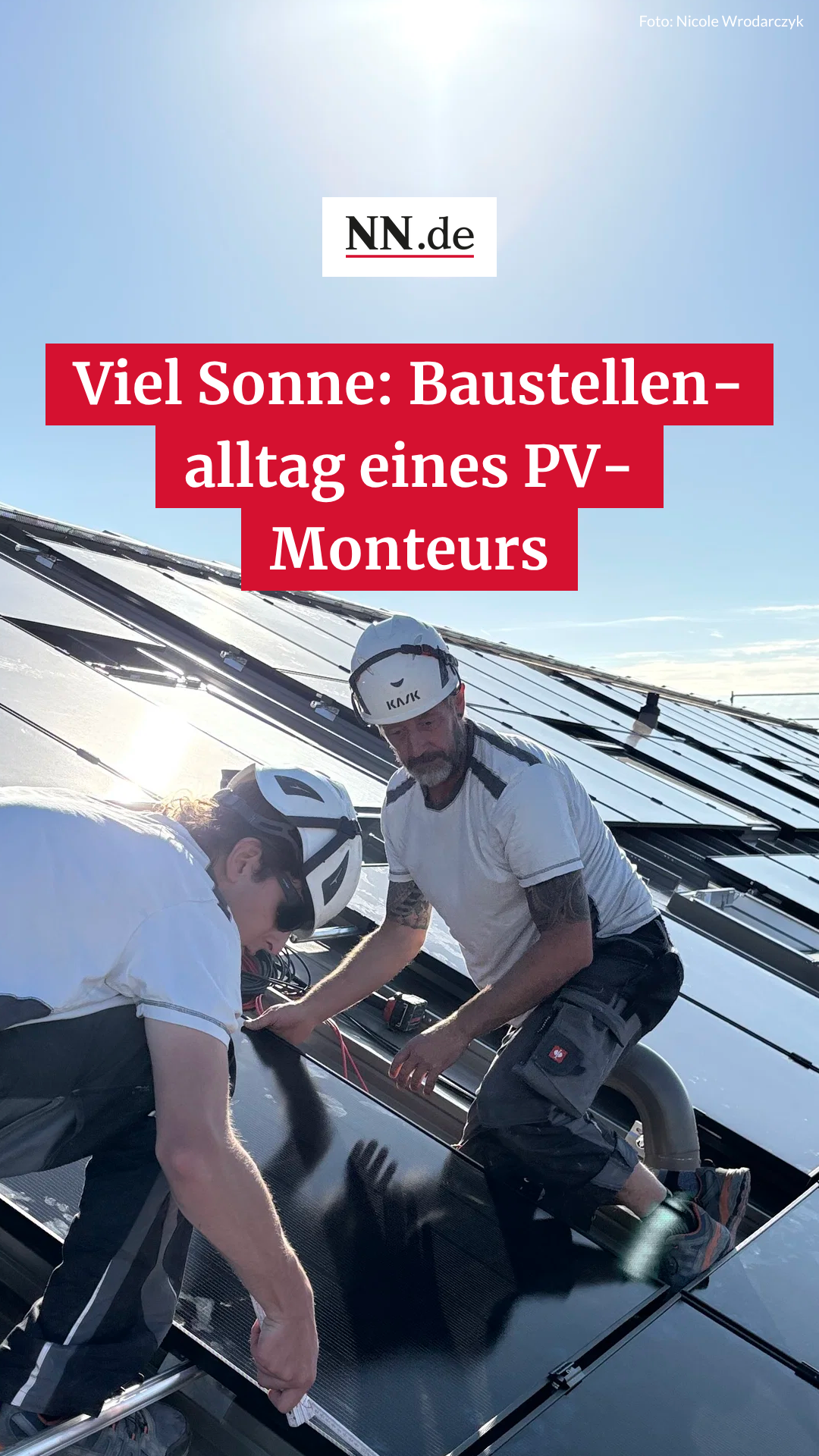 Video: Heißer Job: PV-Anlagen während der Hitzewelle installieren